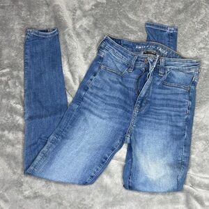 American Eagle Outfitters Light Blue Stretch Jeans